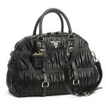 Prada（プラダ） BL0394 NAPPA GAUF ANT ボストン BK