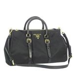 PRADA(プラダ) BN1607 TESS+SOFT CALF SH BK