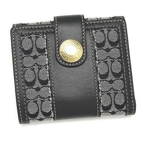 COACH(コーチ) 40484 BBKW2 Wホック BK/WT