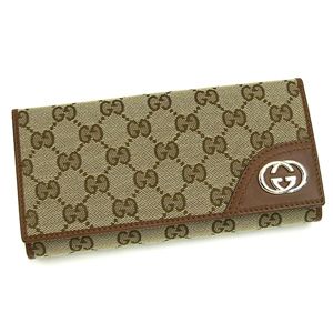 GUCCI(グッチ) 長札財布 181593 8526 ベージュ