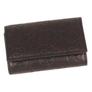 GUCCI(グッチ) キーケース 138093 BASIC KEY-CASE ダークブラウン
