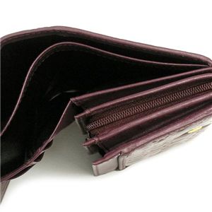 Vivienne Westwood（ヴィヴィアンウエストウッド） 二つ折り財布（小銭入れ付） APPLIQUE 2232 ワイン