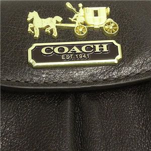 Coach（コーチ） 長財布 MADISON LEATHER 41975 S.L.G MAD LTH SLM ENV B4/ES ダークブラウン