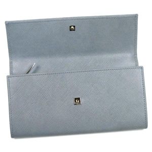 Ferragamo（フェラガモ） 長財布 GANCINI ICONA VITELL 227121 426632 ライトグレー