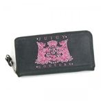 JUICY COUTURE（ジューシークチュール） 長財布 SCOTTIE BLING $ YSRU1554 34 ダークグレー H10×W19.5×D2