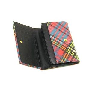 Vivienne Westwood(ヴィヴィアンウエストウッド) 二つ折り財布(小銭入れ付) DERBY 2232V (H10×W14.5×D3.5)