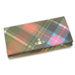 【2012年3月31日まで期間限定値下げ】Vivienne Westwood(ヴィヴィアンウエストウッド) 長財布 DERBY 1032V H9.5×W19×D2.5