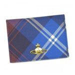 【2012年5月15日まで期間限定値下げ】Vivienne Westwood(ヴィヴィアンウエストウッド) パスケース DERBY 724V ブルー/レッド