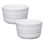 LeCreuset（ル・クルーゼ）　ストーンウェア　ラムカン　L　910028-00-01 ホワイト