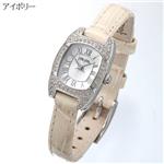Folli Follie レザーウォッチ WF7A029SPW-BE/アイボリー