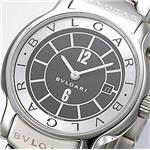 BVLGARI ソロテンポ ブレス ST29BSSD/BL／ブラック・レディース