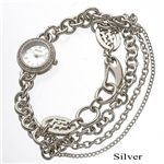 Folli Follie(フォリフォリ) チェーンブレスウォッチ WF6A065BPS/シルバー