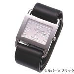 HERMES（エルメス） バレニア BA1.510.220/VBN1／シルバー×ブラック