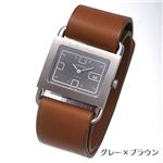 HERMES（エルメス） バレニア BA1.510.230/VBA／グレー×ブラウン
