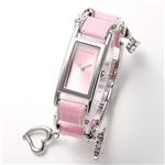 Paris Hilton(パリス ヒルトン)  レディース チャームズコレクション ベルトウォッチ 138.4316.99/ピンク
