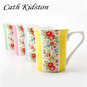 Cath Kidston（キャスキッドソン）　マグカップ　4個セット　Gingham Boxset