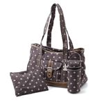 Kalencom(カレンコム) マザーバッグ 280 Fleur des Lis Black