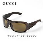 GUCCI サングラス 1559-LJC/X7／ブラウン×クリアダークブラウン