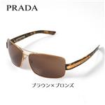 PRADA サングラス 54IS-70E/8C1／ブラウン×ブロンズ