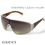 GUCCI サングラス 1851-RFB/VK／ライトブラウン×シルバー・ベッコウ