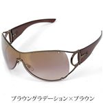 GUCCI(グッチ) サングラス 2764-RFE/NH／ブラウングラデーション(ミラー)×ブラウン