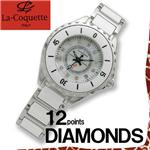 La-Coquette エチケッタ・ビアンカ アリス 12Pダイヤ LC-ef エコバック付き