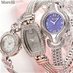 Marelli レディースウォッチ MRL-2／トノー・ブラックグレー