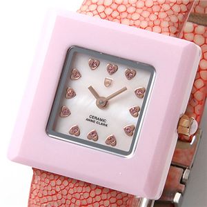 ANNE CLARK(アンクラーク) レディース ベルトウォッチ AU1029-17/ピンク