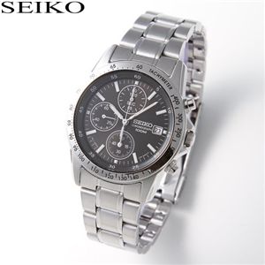 SEIKO(セイコー) 逆輸入 クロノグラフ メンズウォッチ SND367PC ブラック