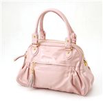 Alessandra olla（アレッサンドラ・オーラ） ダブルファスナーバッグ WFAS ピンク