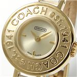 COACH（コーチ） ミニヘリテージ レディースレザーウォッチ 14500945