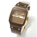 DIESEL(ディーゼル) レザーウォッチ ブラウン