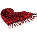 アフガン ストール OZ-15301 レッド