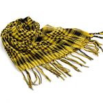 アフガン ストール OZ-15301 イエロー