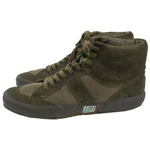 イタリア軍放出 トレーニングシューズオリーブデットストック サイズ47