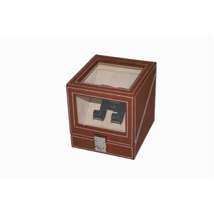 英国SPI社 LED付ワインディングマシーン 2連タイプ ブラウン