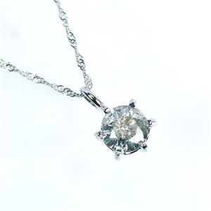 Pt900超大粒1.3ctダイヤモンドペンダント