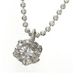 大粒PT0.4ctダイヤモンドペンダント