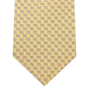 GUCCI(グッチ) シルクネクタイ 2010 春夏 Yellow N-GUC-A01498