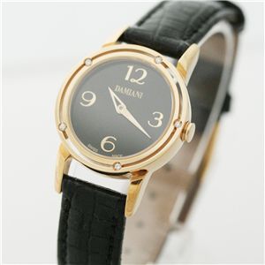 D-SIDE　イエローゴールドケース　ブラック文字盤・クロコダイルベルト 30001816