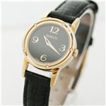 D-SIDE イエローゴールドケース ブラック文字盤・クロコダイルベルト 30001816-341