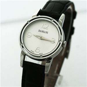 D-SIDE ホワイト文字盤ブラッククロコダイルベルト 30001900