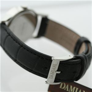 D-SIDE ホワイト文字盤ブラッククロコダイルベルト 30001900