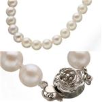 あこや6.5-7mm珠42cm&47cmネックレス&ピアスセット