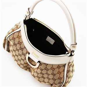 GUCCI(グッチ) ショルダーバッグ D-GOLD 190525 FFPAG 9761・White