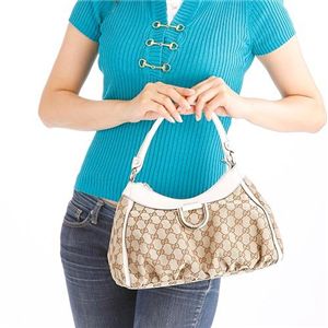 GUCCI(グッチ) ショルダーバッグ D-GOLD 190525 FFPAG 9761・White