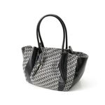 Roberte di Camerino(ロベルタ ディ カメリーノ) PVCトートバッグ 08-00402 Black