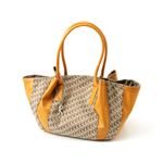 Roberte di Camerino（ロベルタ ディ カメリーノ）　PVCトートバッグ　08-00402 Brown