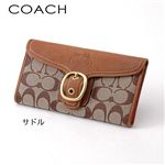 COACH(コーチ) 長財布 ブリーカー シグネチャー スリム エンベロープ 40892