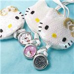 HELLO KITTY(ハローキティ) Hello Kitty スイングポーチウォッチ HKY-4040-WH ホワイト